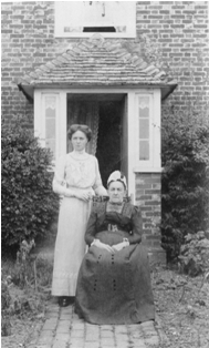 Picture of Eliza Treadwell and her daughter Catherine Treadwell