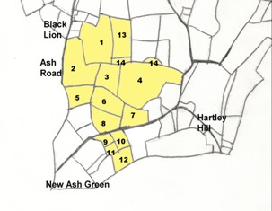 Hartley - Map of New House Farm
