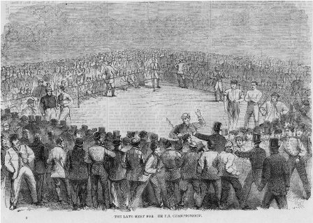 1866 Boxing Fight at Longfield