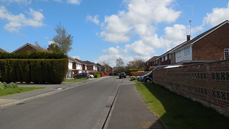 Hartley Kent: Chantry Avenue - looking towards 11 and 38