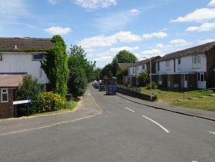 Culcroft: Entrance to road