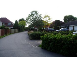 Hartley Kent: Church Road entrance to Gorse Way