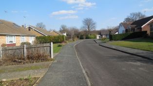 Hartley Kent: Gorse Way at Gorsewood Road end