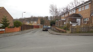 Hartley Kent: Porchester Close entrance