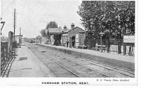 Longfield Station about 1910