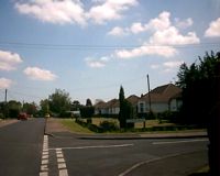 Larksfield, Hartley - junction with Gresham Avenue