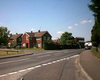 St John's Lane, Hartley, Kent - Church Road entrance
