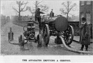 Hartley-Kent: Cesspool emptying at Colnbrook 1915