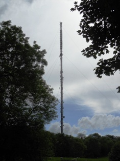 Wrotham radio mast, May 2014
