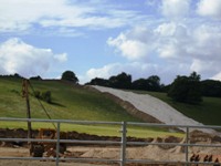 Gas pipeline at Fawkham 2009