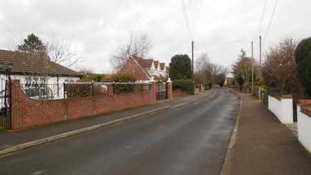 Hartley-Kent: Top end of Gorsewood Road