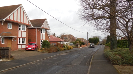 Hartley-Kent: Looking north from Highclere House, Gorsewood Road